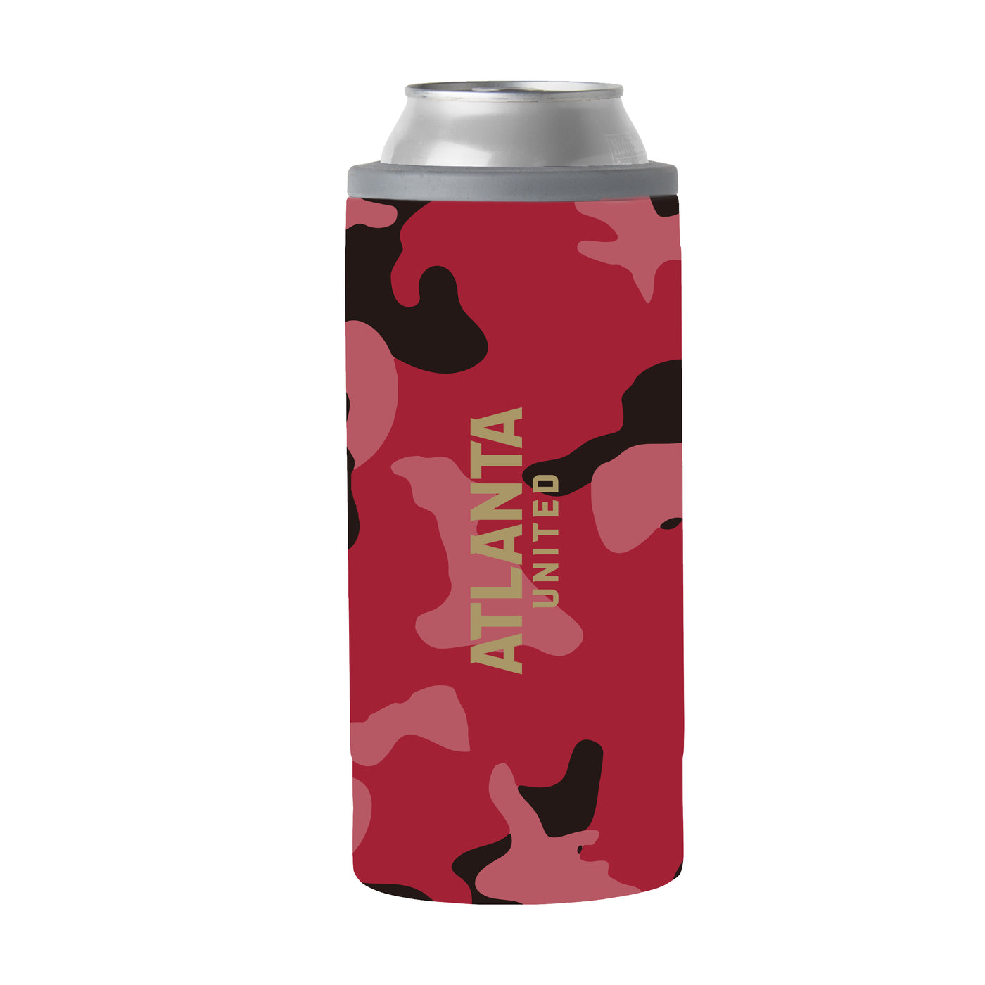 Atlanta United 12oz Camo Slim Can Coolie