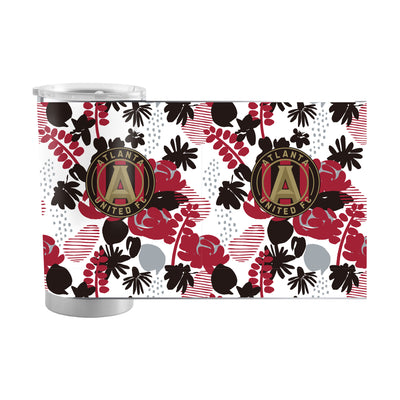 Atlanta United 20oz Floral Stainless Steel Tumbler