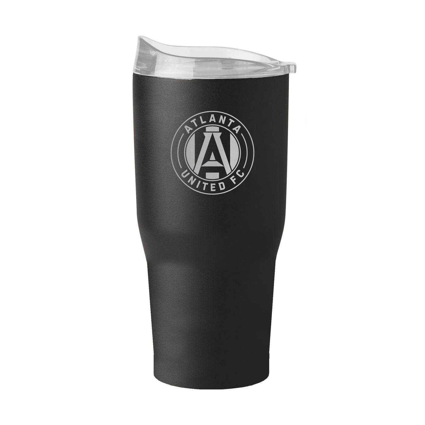Atlanta United Etch 30oz Black Powder Coat Tumbler