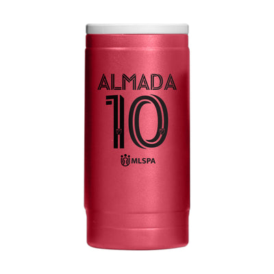 Atlanta United Thiago Almada 12oz Powdercoat SlimCan Coolie