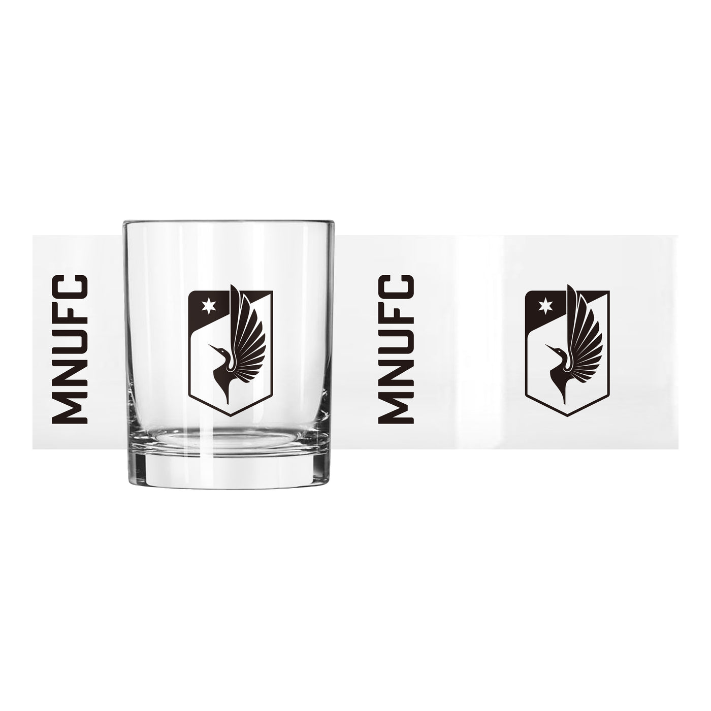 Minnesota United 14oz Gameday Rocks Glass