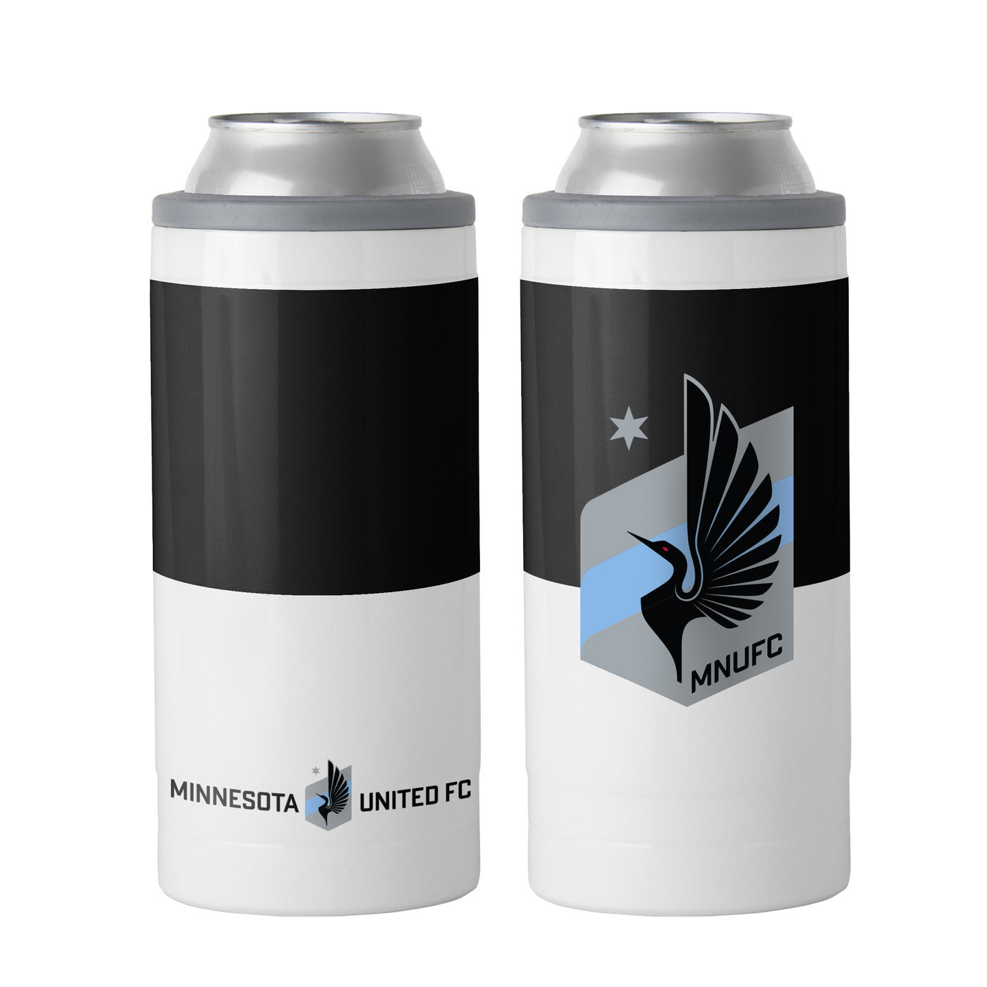 Minnesota United 12oz Colorblock Slim Can Coolie