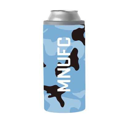 Minnesota United 12oz Camo Slim Can Coolie - Logo Brands
