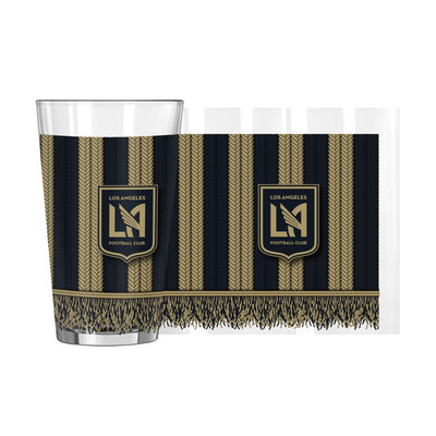 Los Angeles FC 16oz Scarf Pint Glass