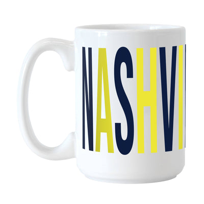 Nashville SC 15oz Overtime Sublimated Mug - Logo Brands