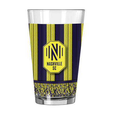 Nashville SC 16oz Scarf Pint Glass