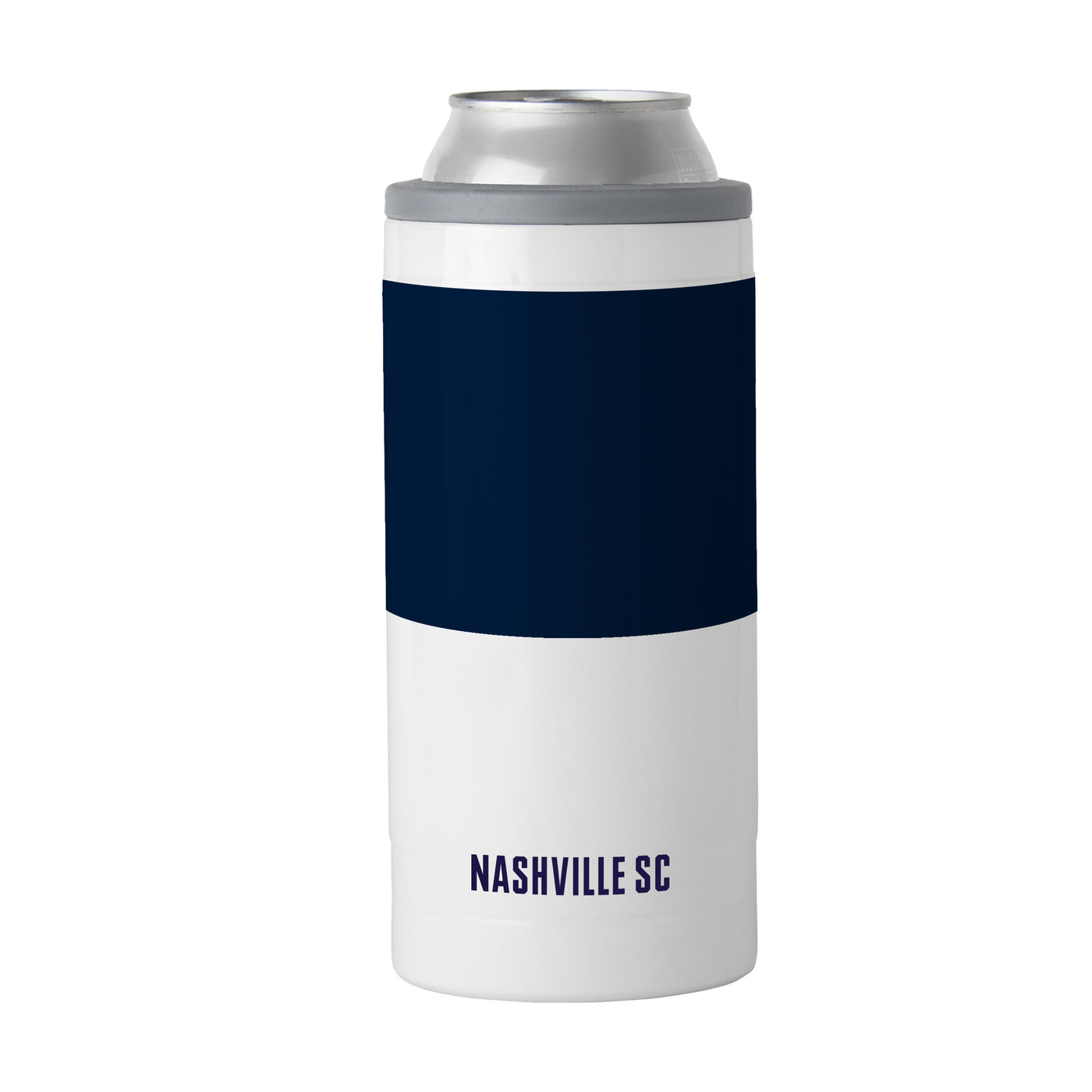 Nashville SC 12oz Colorblock Slim Can Coolie
