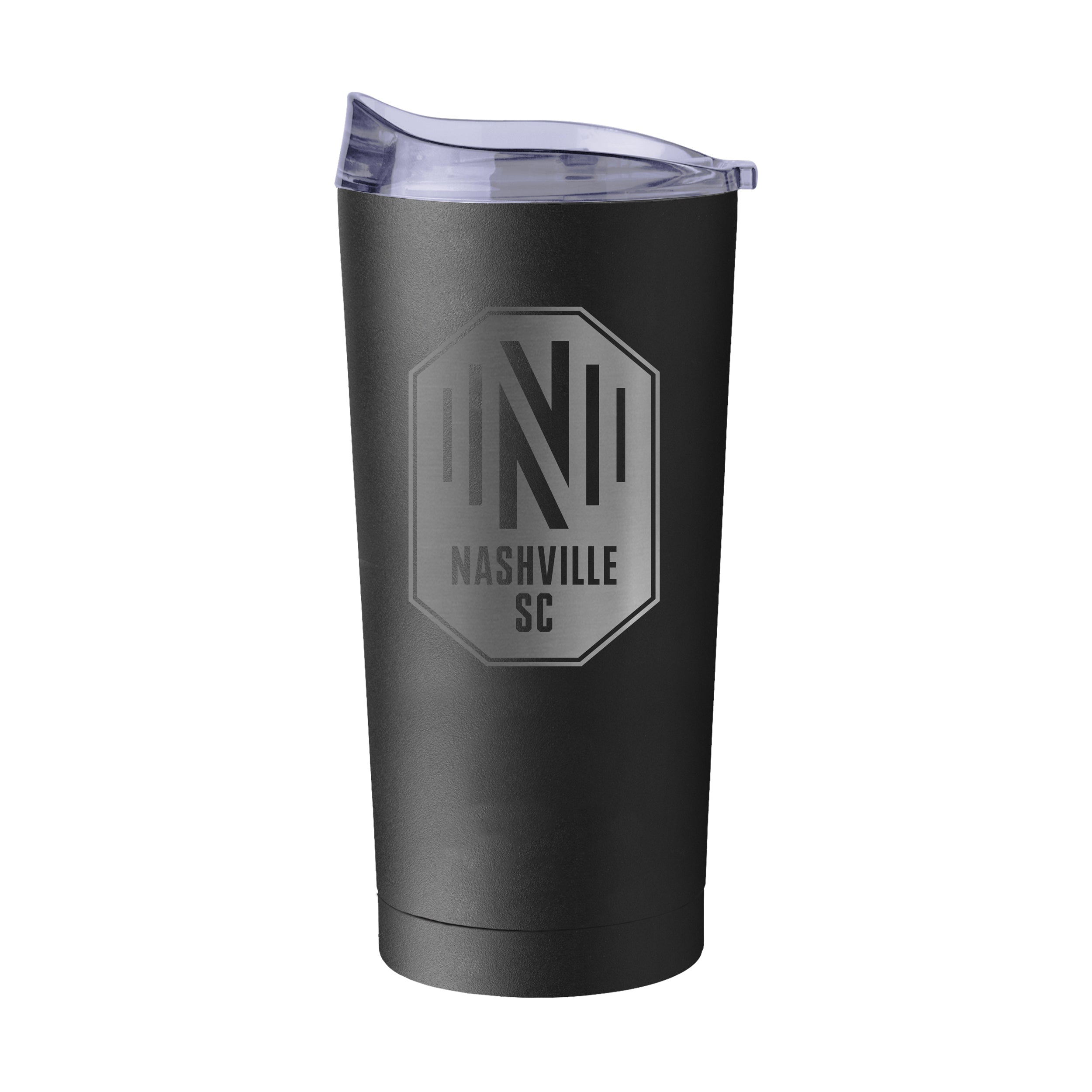 Nashville SC 20oz Gunmetal Black Powder Coat Tumbler – Logo Brands