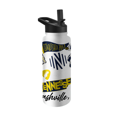 Nashville SC 34oz Native Quencher Bottle