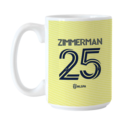 Nashville SC Walker Zimmerman 15oz Sublimated Mug