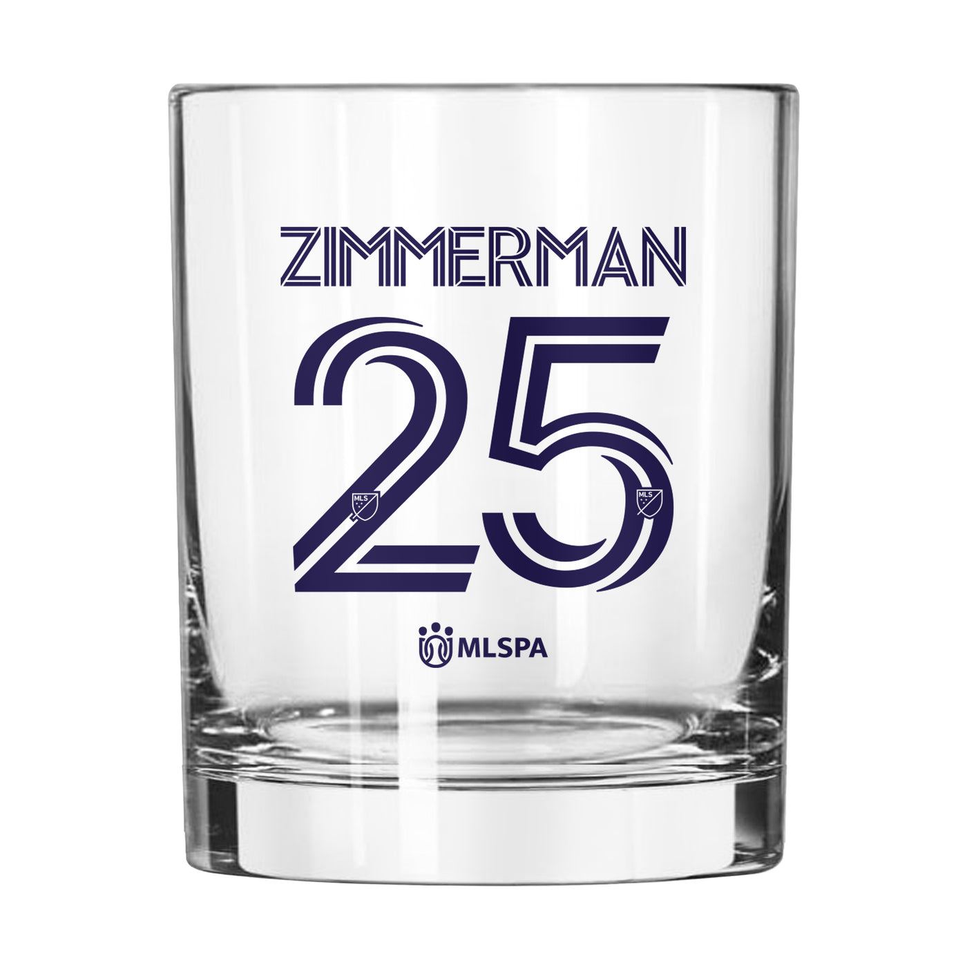 Nashville SC Walker Zimmerman 14oz Rocks Glass