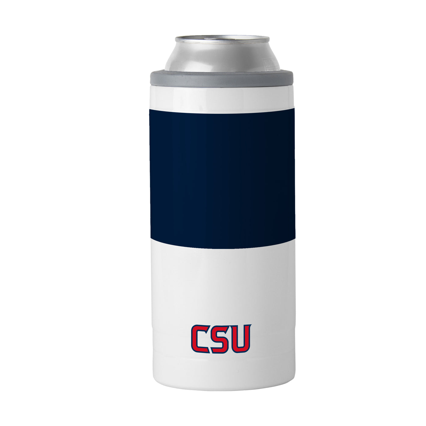 Columbus State University 12oz Colorblock Slim Can Coolie