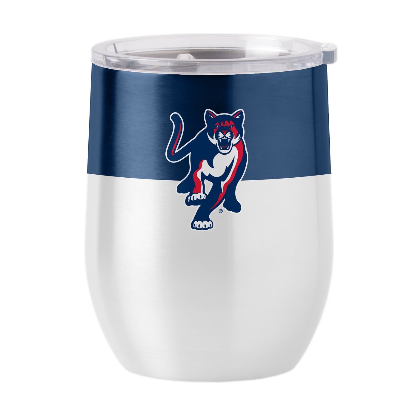 Columbus State University 16oz Colorblock Stainless Curved Beverage