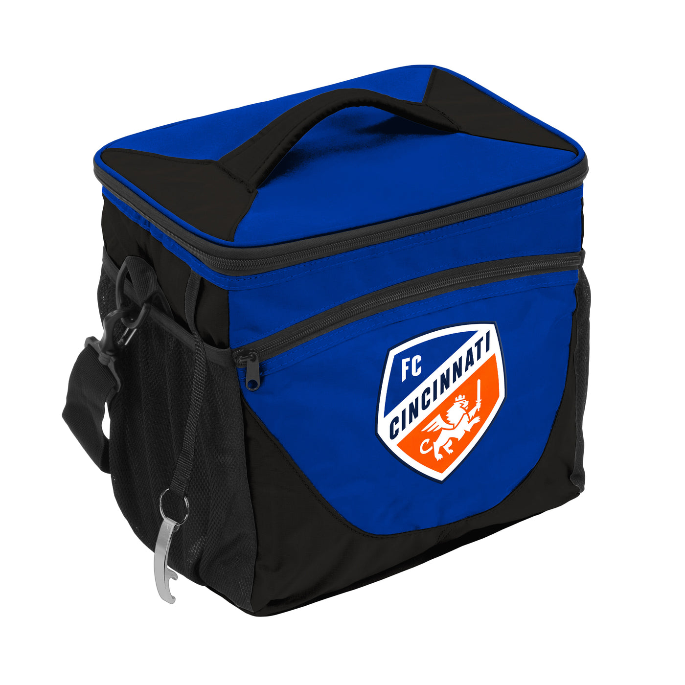 FC Cincinnati Royal 24 can cooler f/ Primary Logo