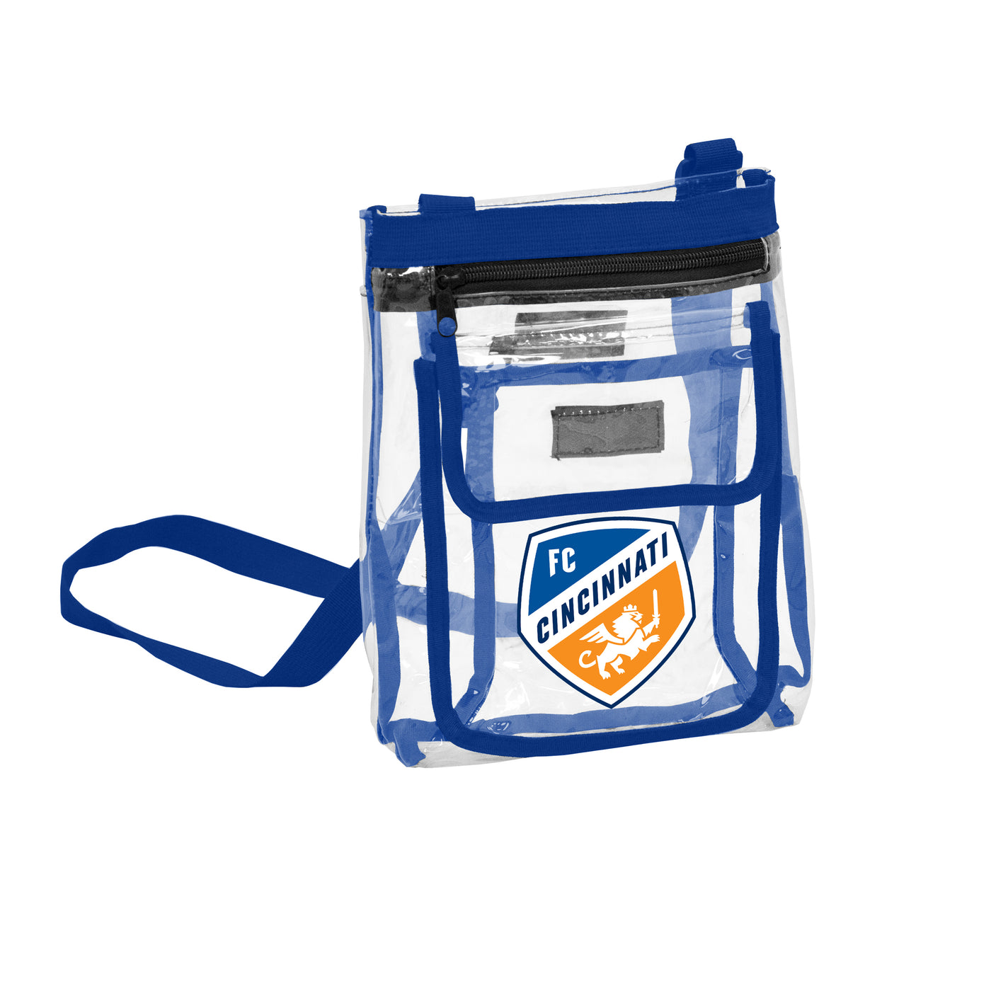 FC Cincinnati Royal Clear Crossbody f/ Primary Logo