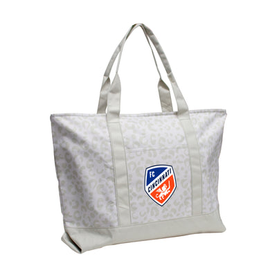 FC Cincinnati Leopard Pattern Tote - Logo Brands