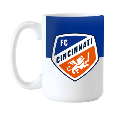 FC Cincinnati 15oz Colorblock Sublimated Mug