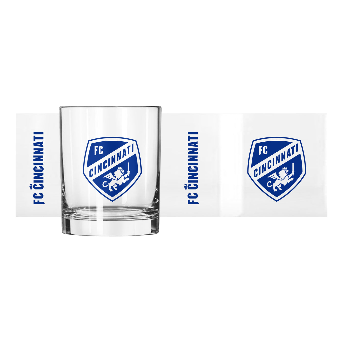 FC Cincinnati 14oz Gameday Rocks Glass