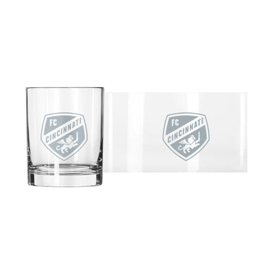 FC Cincinnati 14oz Frost Rocks Glass