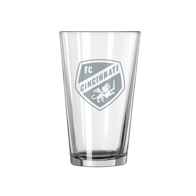 FC Cincinnati 16oz Frost Pint Glass