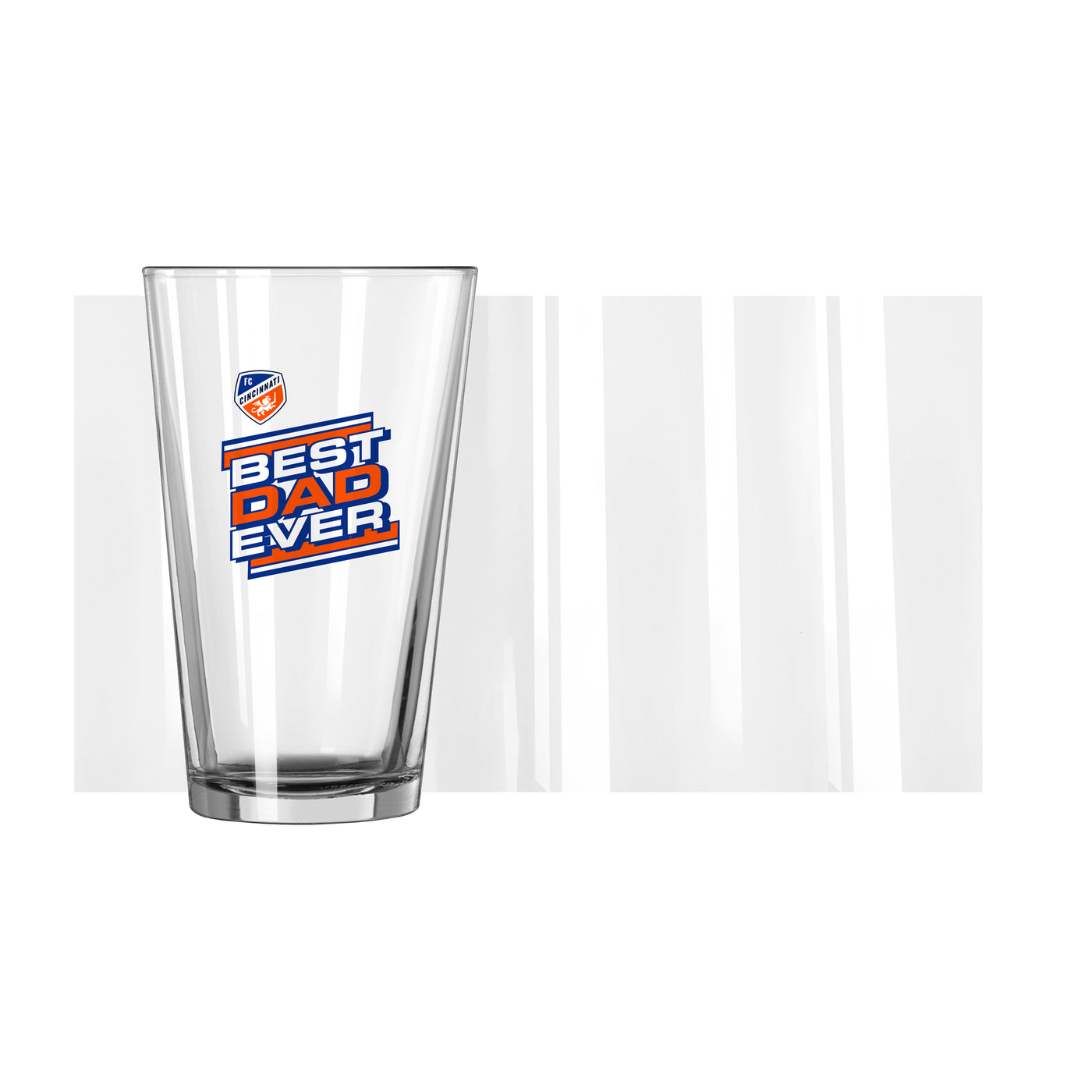FC Cincinnati 16oz Best Dad Ever Pint Glass