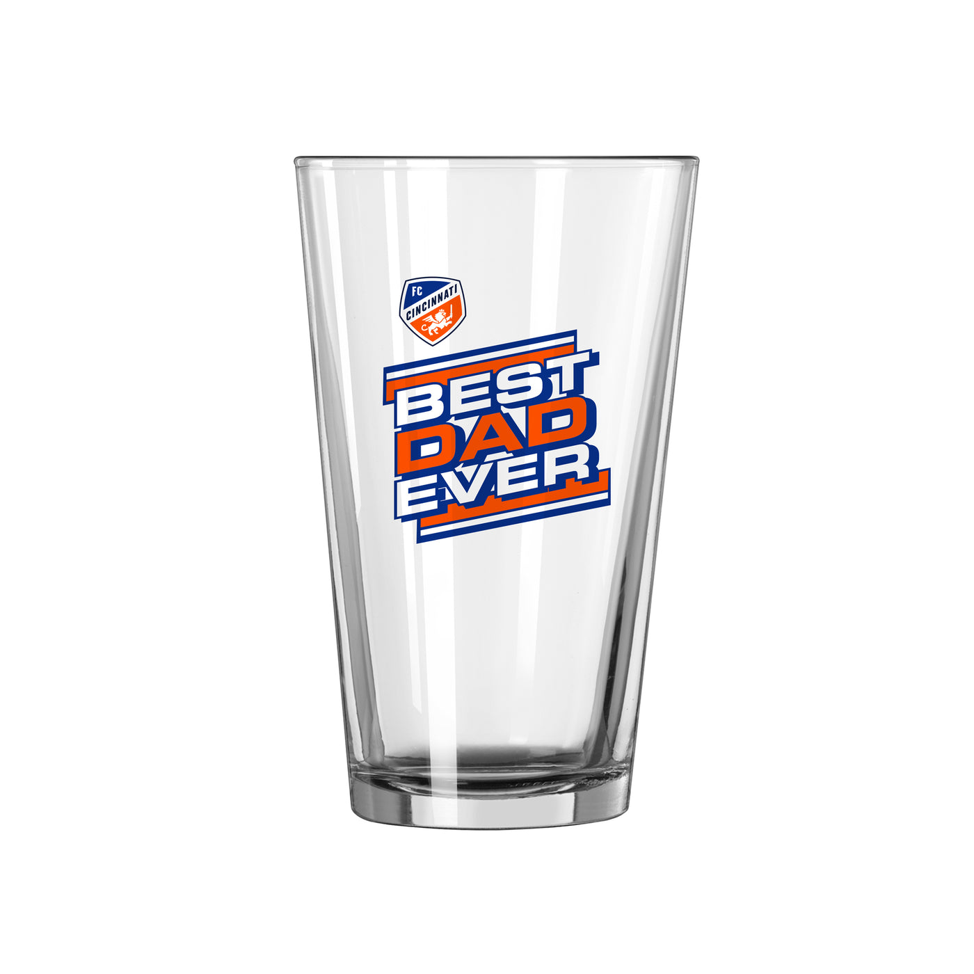 FC Cincinnati 16oz Best Dad Ever Pint Glass