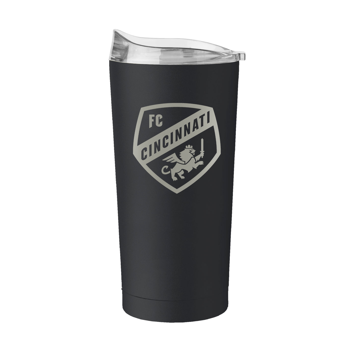 FC Cincinnati 20oz Gun Metal Powder Coat Tumbler