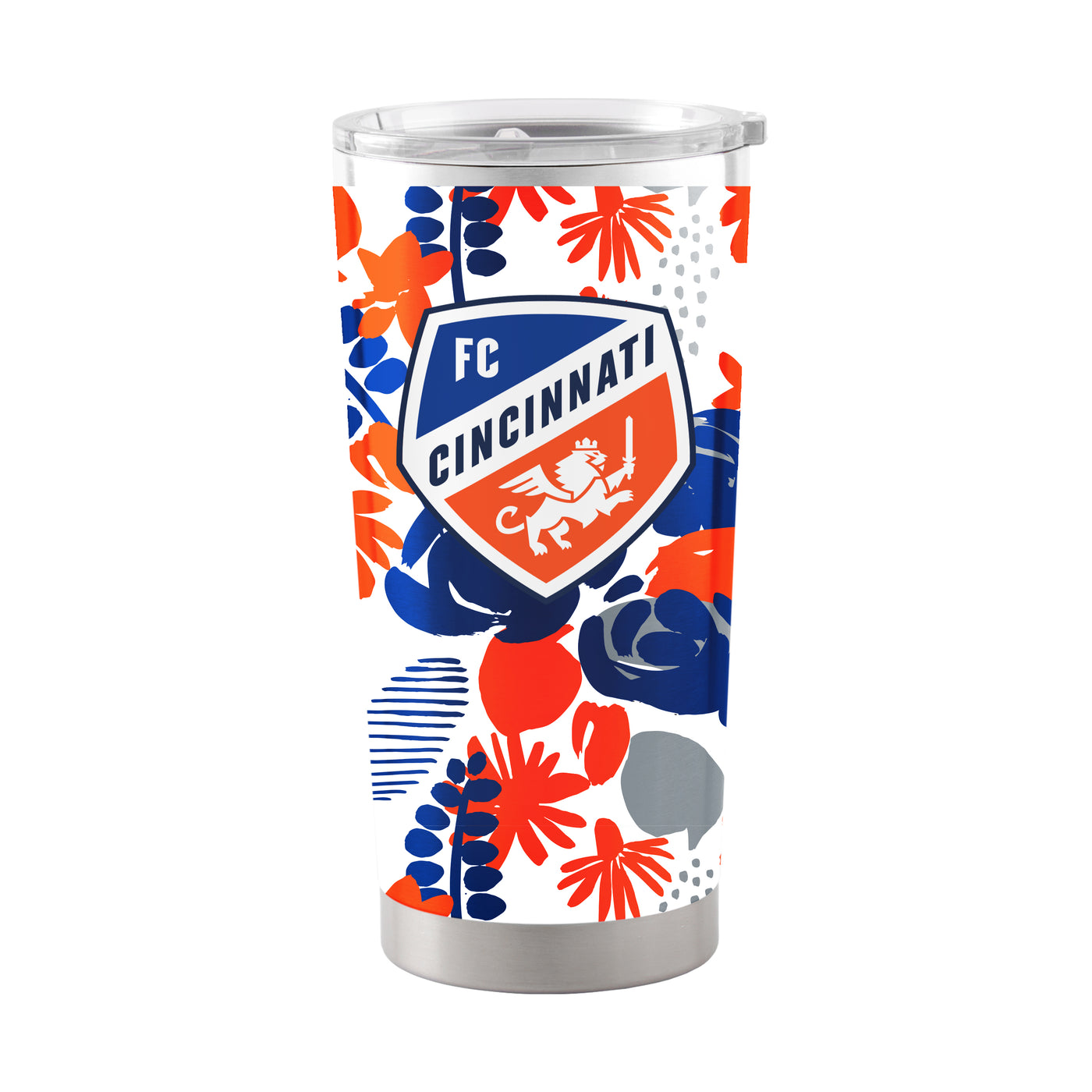 FC Cincinnati 20oz Floral Stainless Steel Tumbler