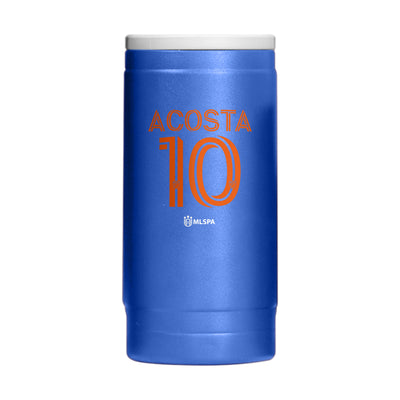 FC Cincinnati Luciano Acosta 12oz Powdercoat SlimCan Coolie