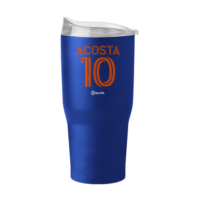 FC Cincinnati Luciano Acosta 30oz Powder Coat Tumbler