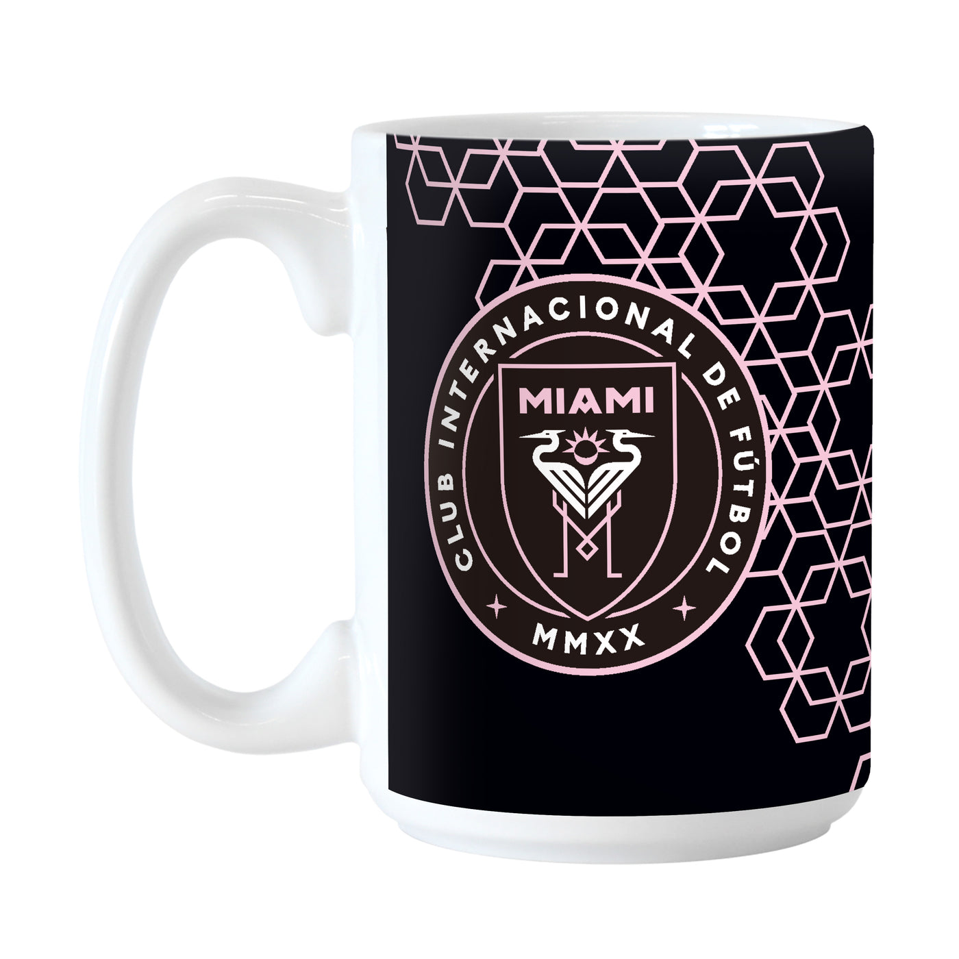 Inter Miami Patterned 15oz Sublimated Mug