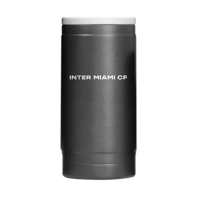 Inter Miami FC 12oz Flipside Powder Coat Slim Can Coolie - Logo Brands