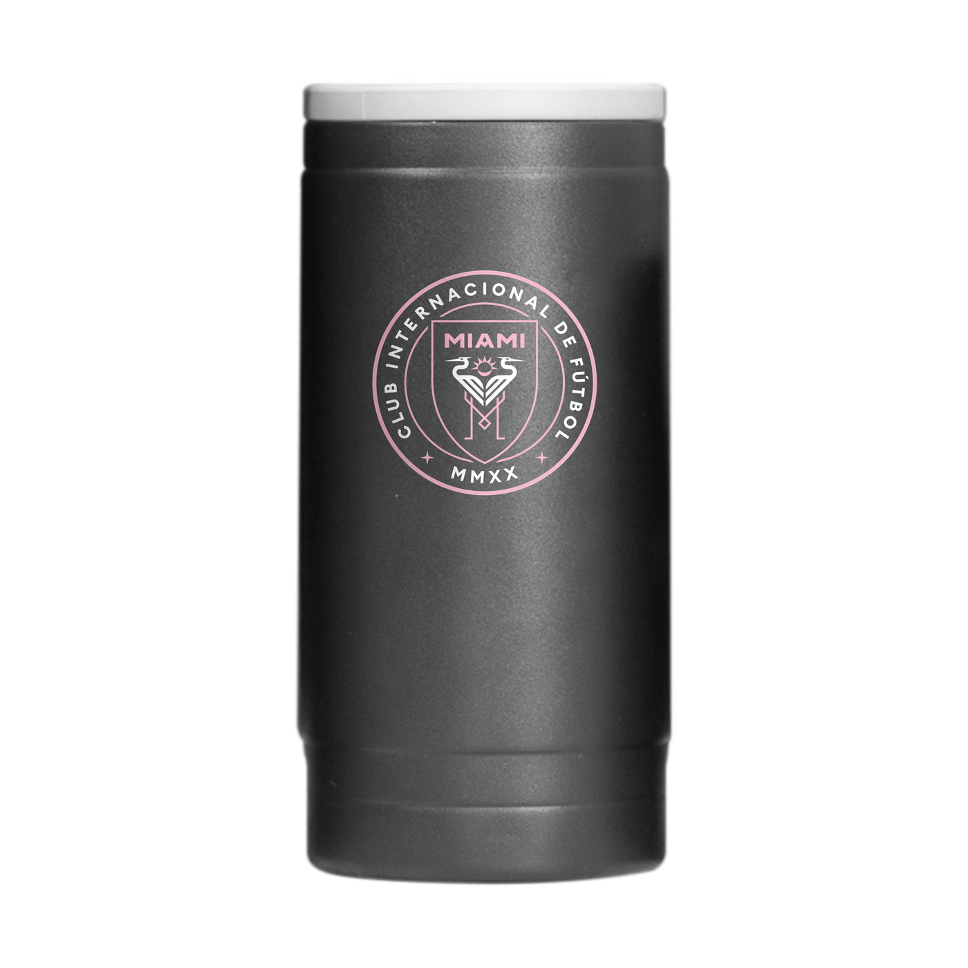 Inter Miami FC 12oz Flipside Powder Coat Slim Can Coolie