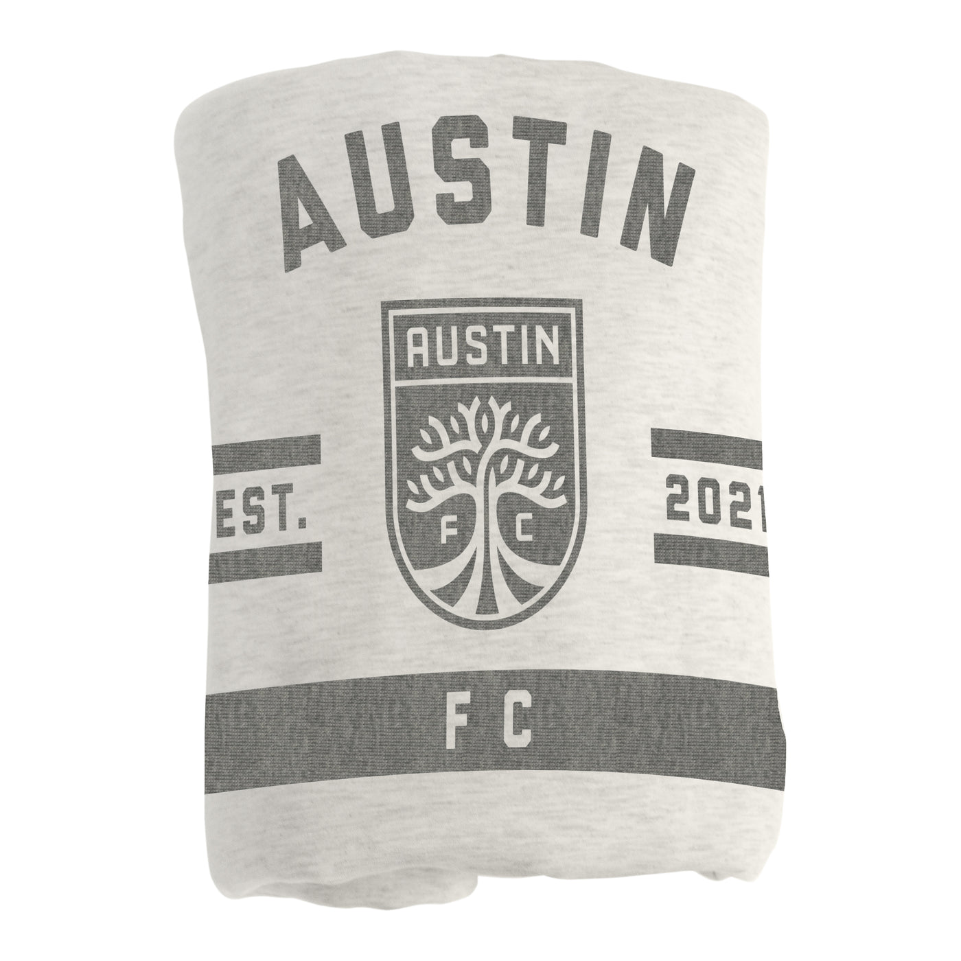Austin FC Oatmeal Sweatshirt Blanket