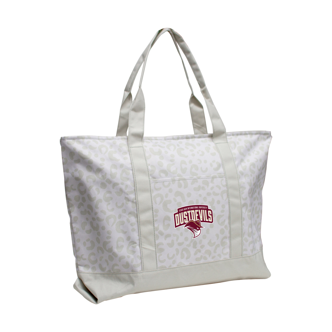 TX A&M International Leopard Pattern Tote