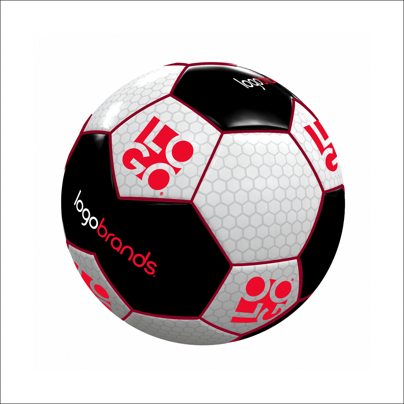 Logo Brands Size 1 Soccer Ball