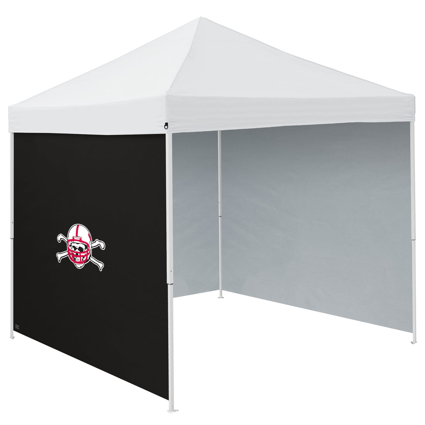 Nebraska Blackshirts Black 9 x 9 Side Panel