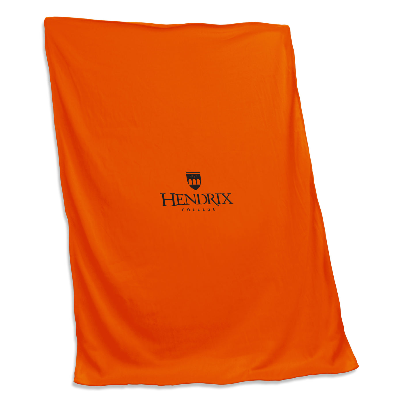 Hendrix College Orange Sweatshirt Throw (Screened)