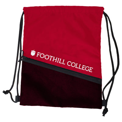 Foothill College Red Tilt Backsack - Logo Brands