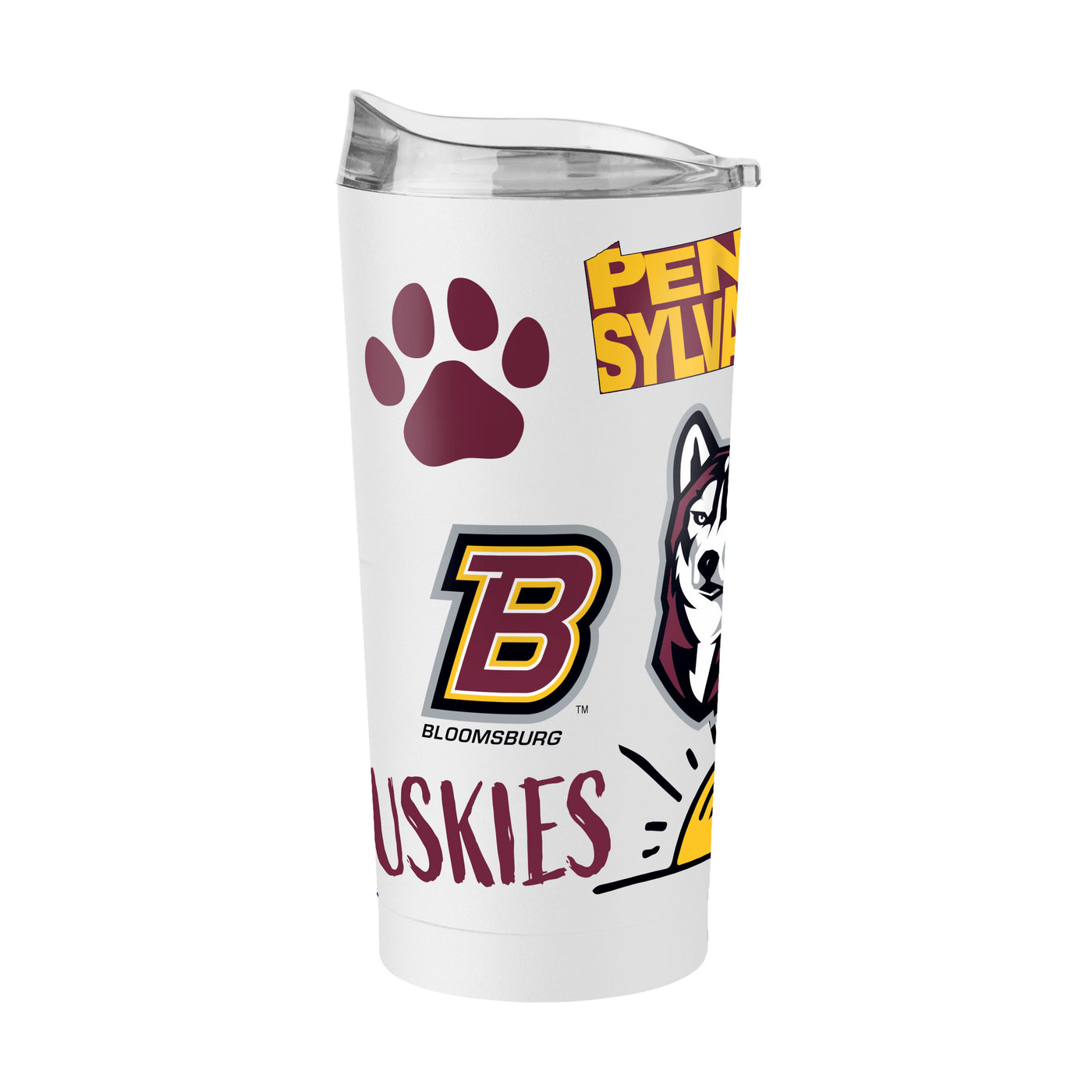 Bloomsburg U 20oz Native Powder Coat Tumbler
