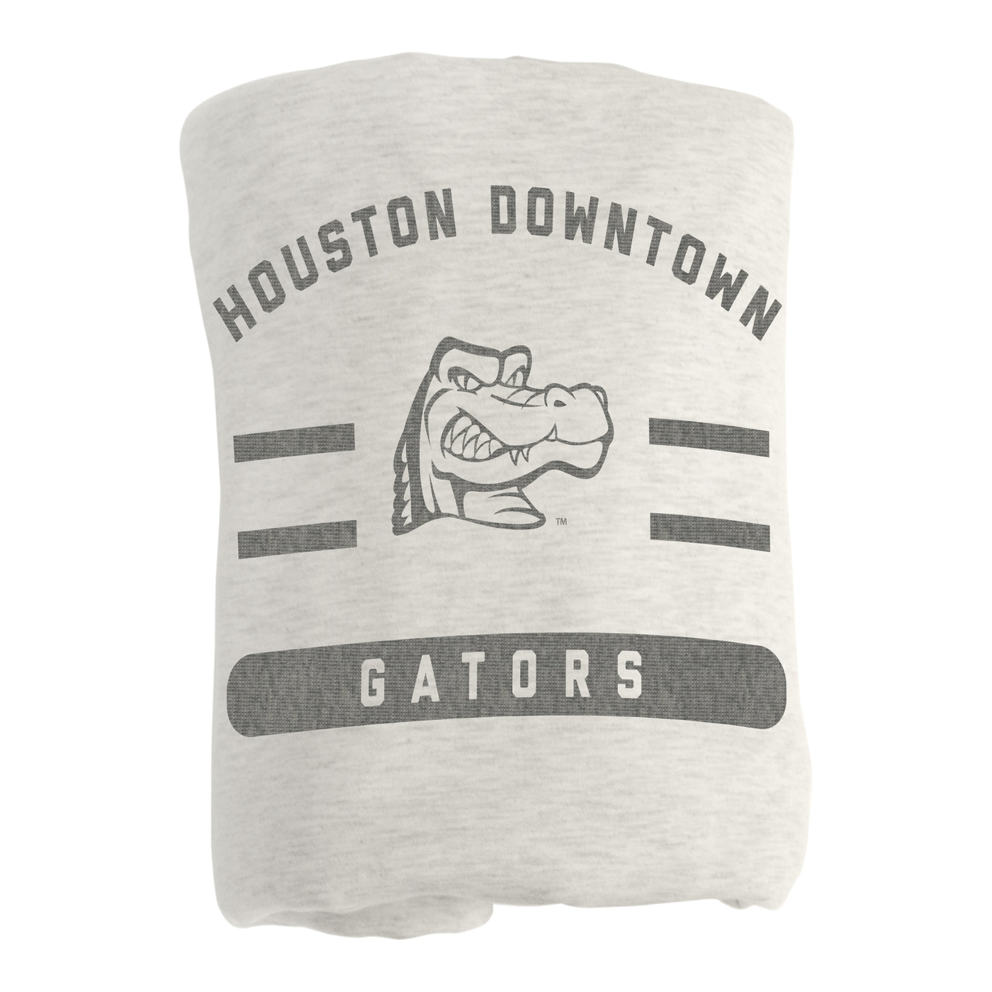 Houston Downtown Sublimated Sweatshirt Blanket