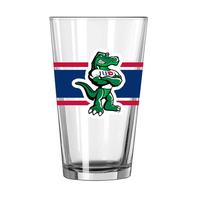 Houston Downtown 16oz Stripe Pint Glass - Logo Brands