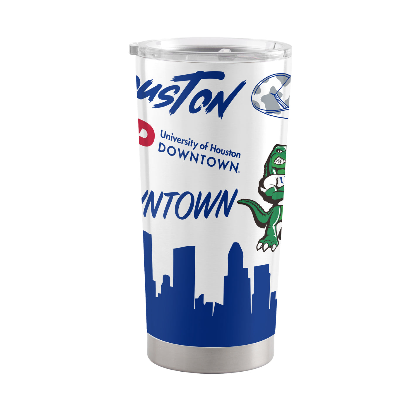 Houston Downtown 20oz Native Stainless Tumbler