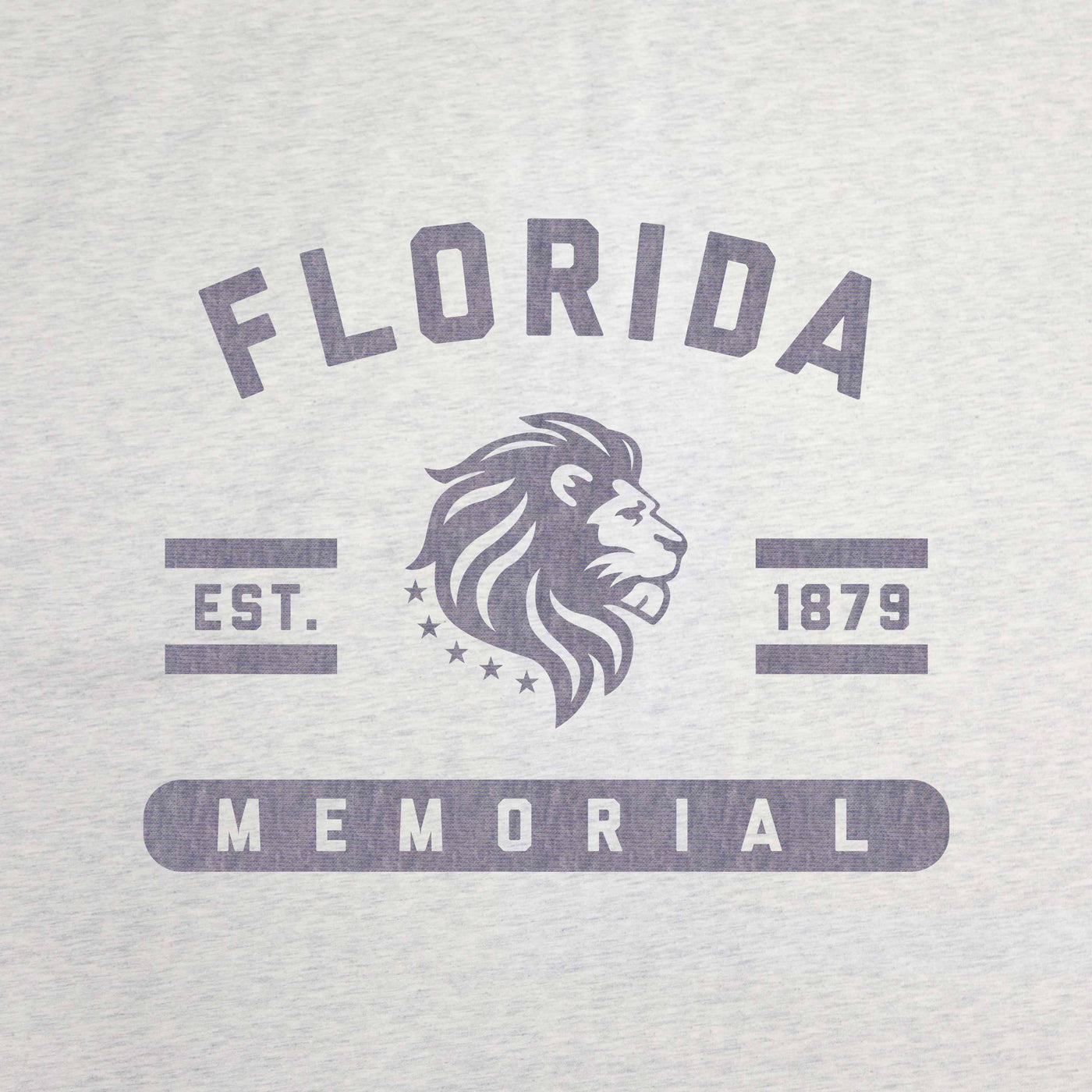 Florida Memorial Oatmeal Sweatshirt Blanket