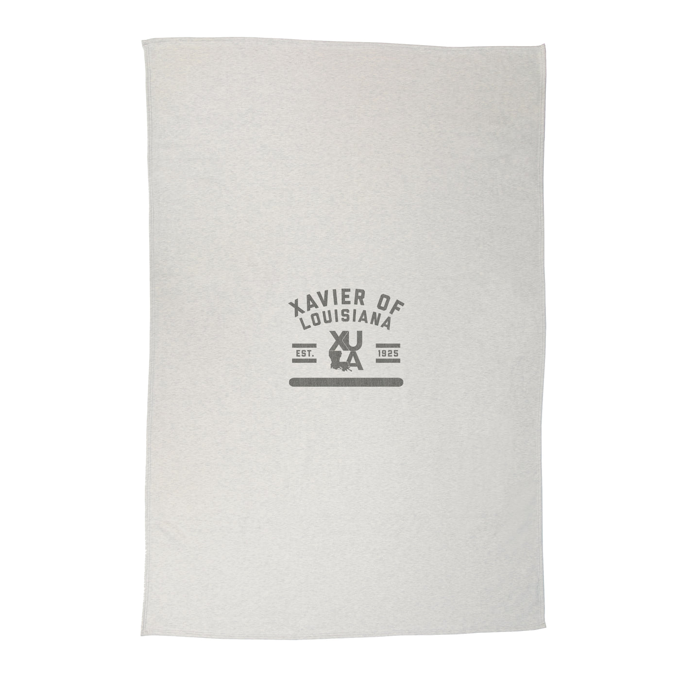 Xavier of Louisiana Sublimated Sweatshirt Blanket