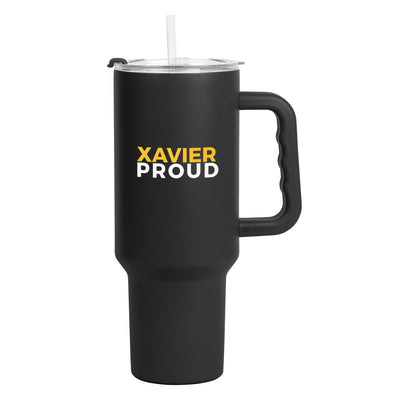 Xavier of Louisiana 40oz Flipside Powder Coat Tumbler