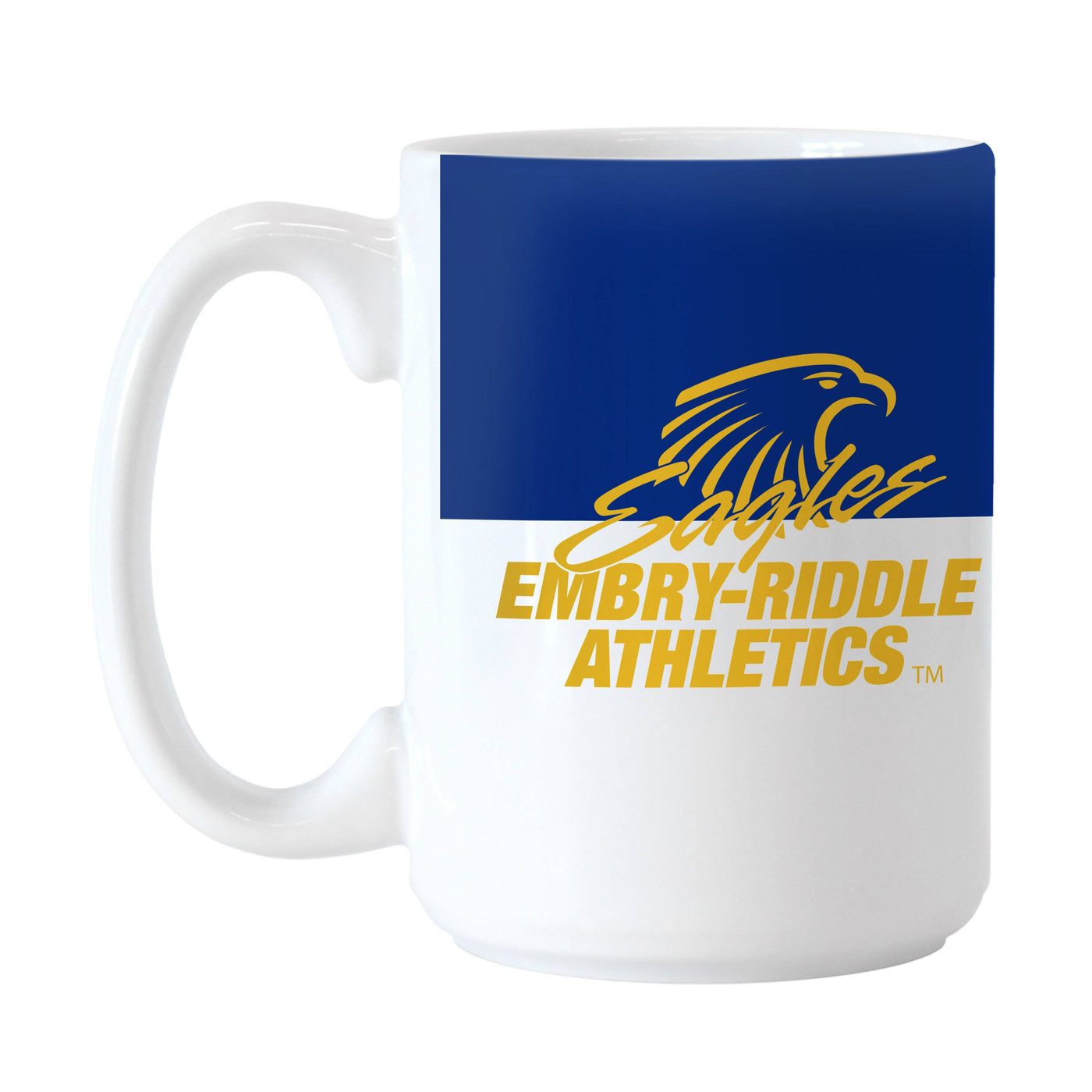 Embry-Riddle Aeronautical - Daytona 15oz Colorblock Sublimated Mug - Logo Brands