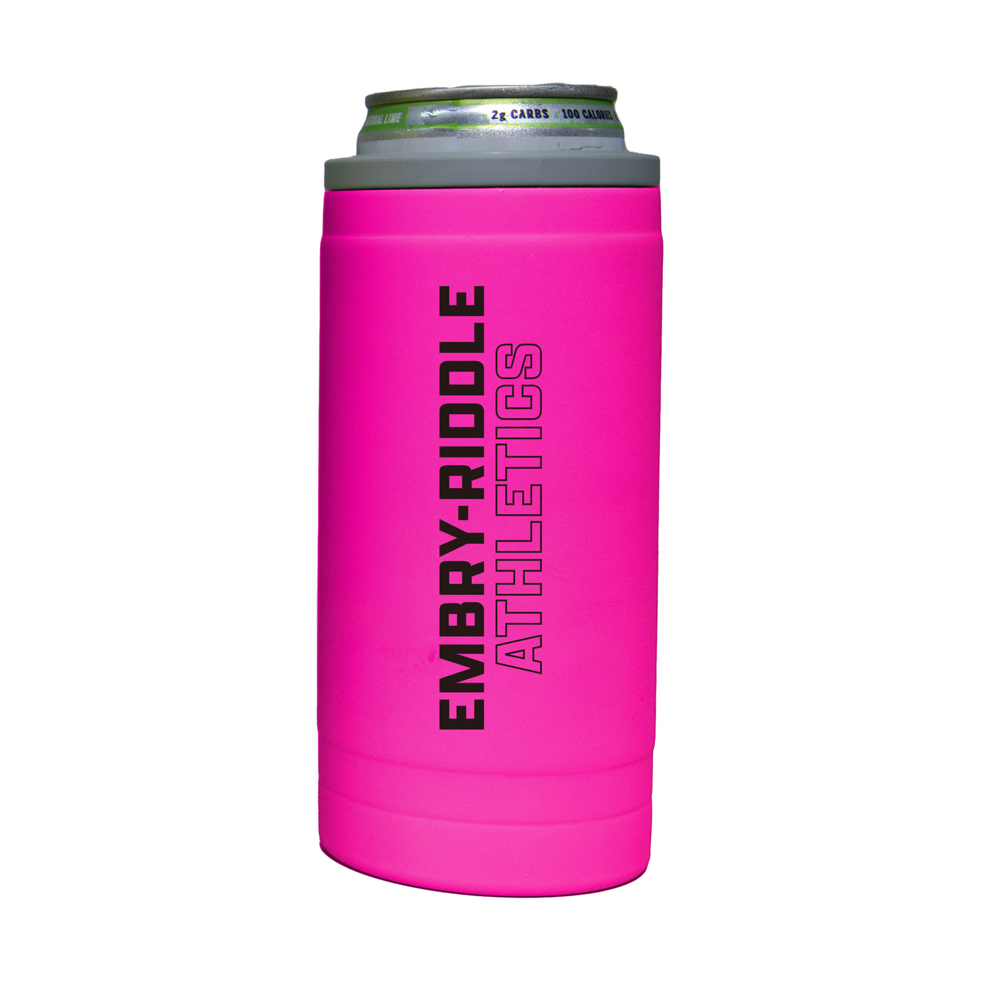 Embry-Riddle Aeronautical - Daytona 12oz Electric Stacked Soft Touch Slim Coolie