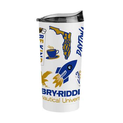 Embry-Riddle Aeronautical - Daytona 20oz Native Powder Coat Tumbler