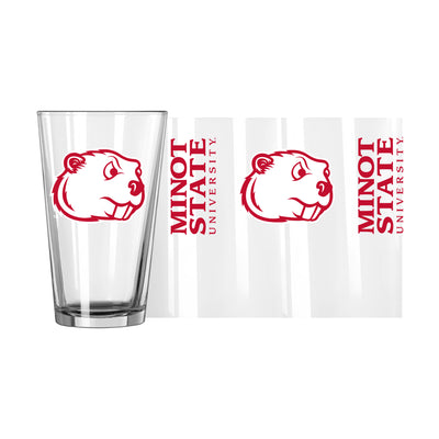Minot State 16oz Gameday Pint Glass